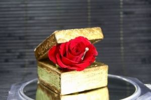  ring inside red rose